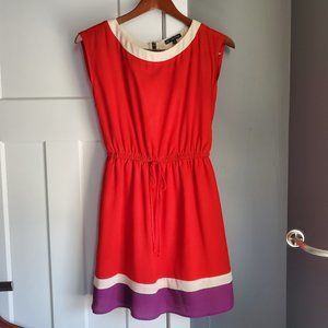 Red summer dress